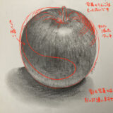 投稿412:りんごのデッサン